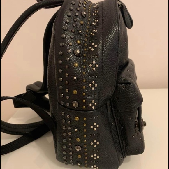 Coach - mini studded backpack / LIKE NEW - Picture 4 of 6